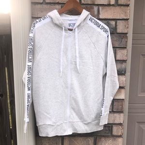 VICTORIA SECRET SPORT LIGHTWEIGHT HOODIE JACKET